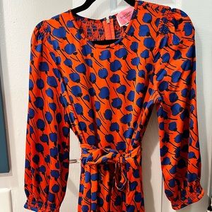 Kate Spade Floral MIDI Dress